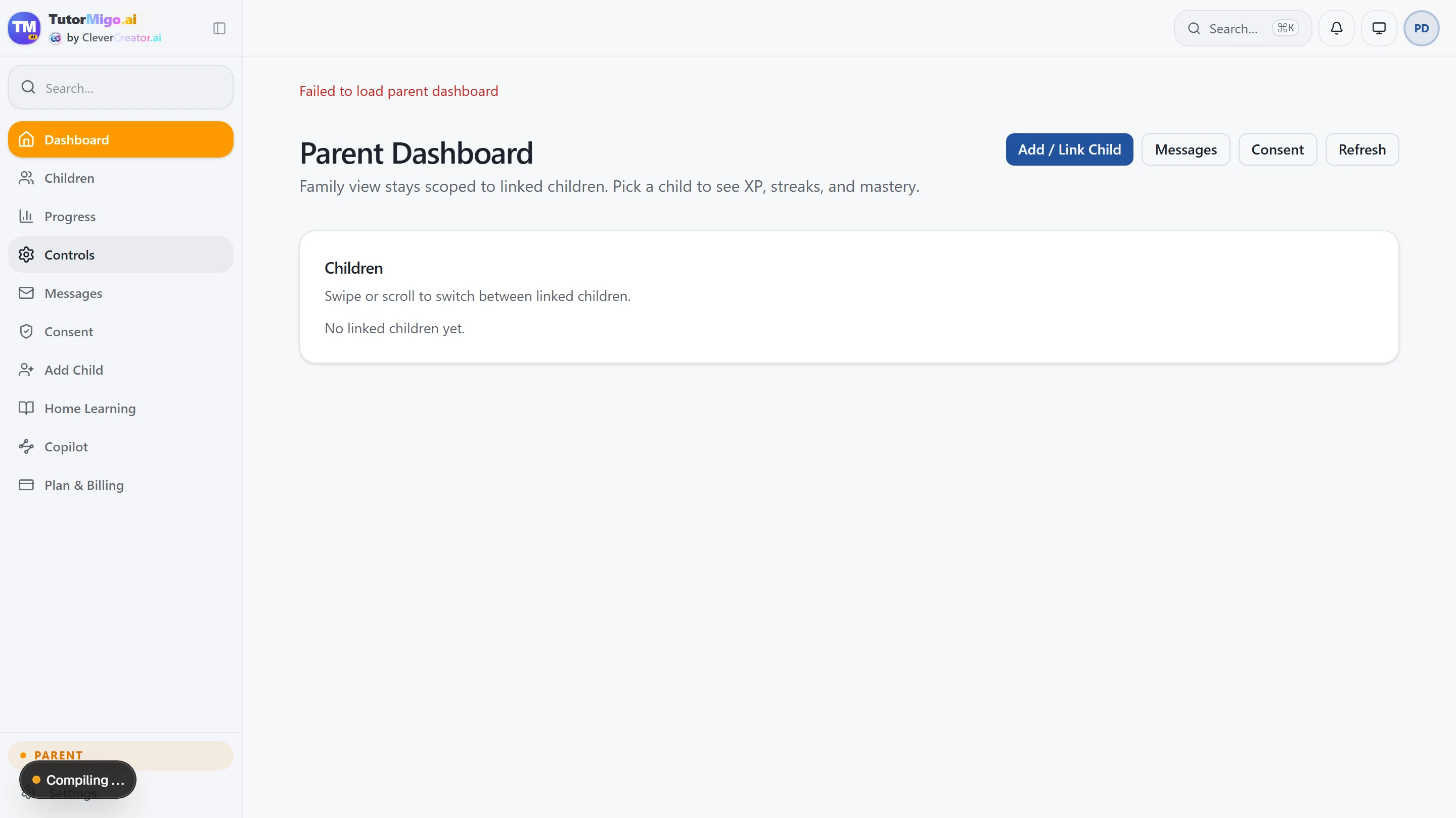 Parent controls
