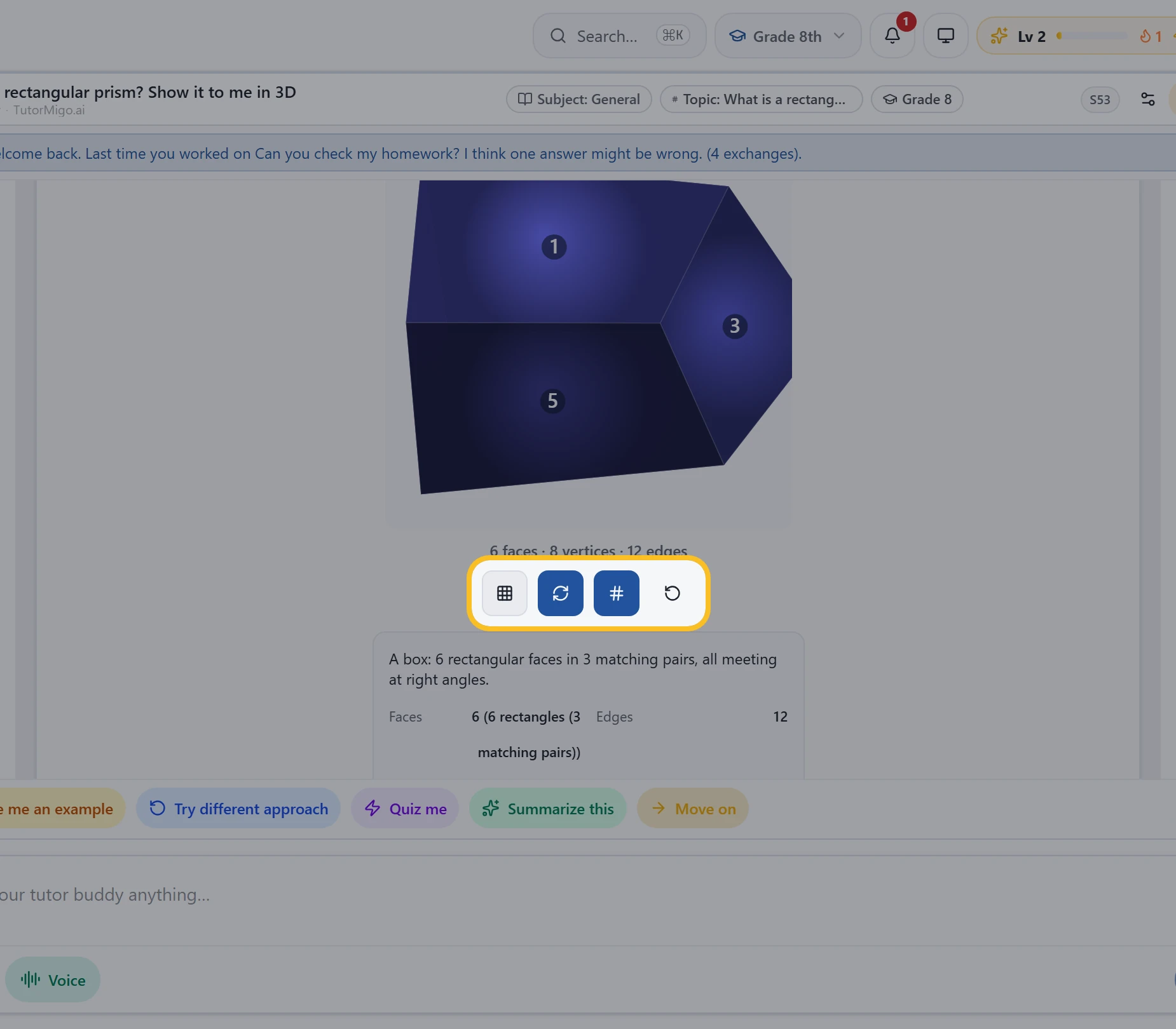 3D model controls
