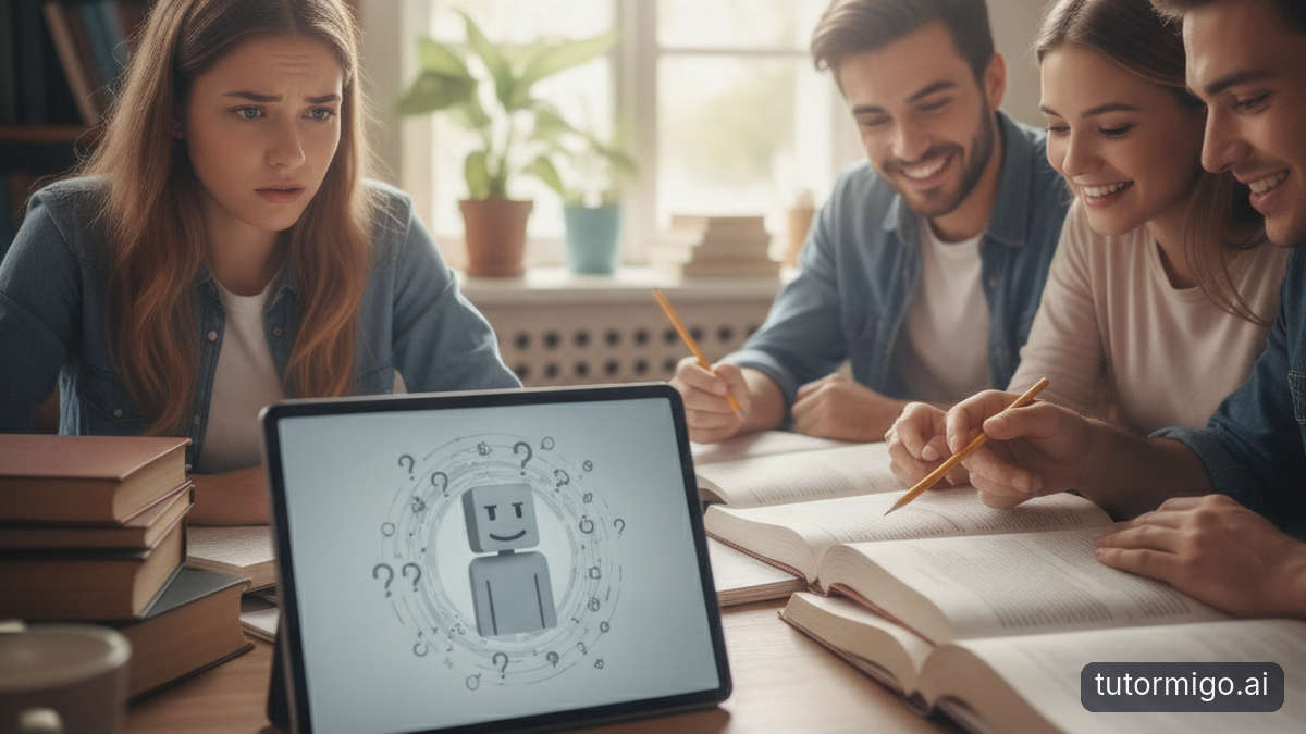 Illustration: Why Generic AI Chatbots Fall Short as a Real Study Partner