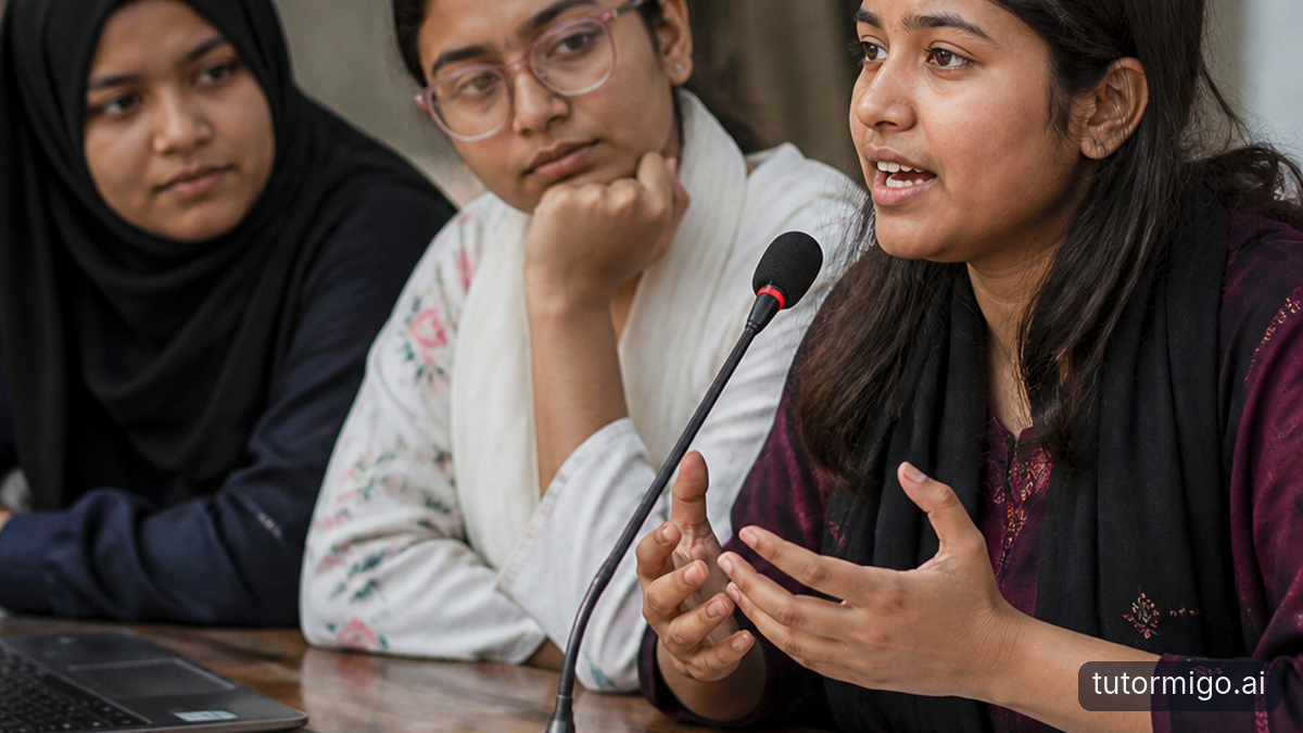 Illustration: What Credible Evidence Shows About Students’ Debate Participation and Speaking Confidence