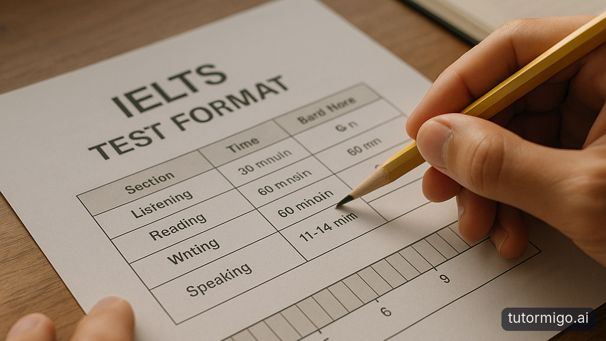 Illustration: Understanding the IELTS Test Format and Scoring Bands