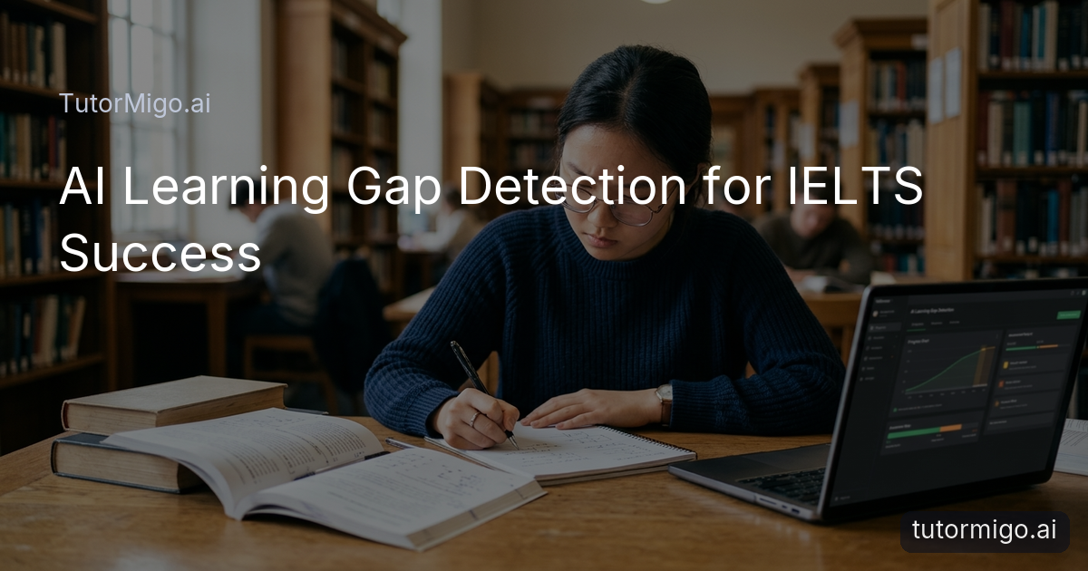 AI Learning Gap Detection for IELTS Success