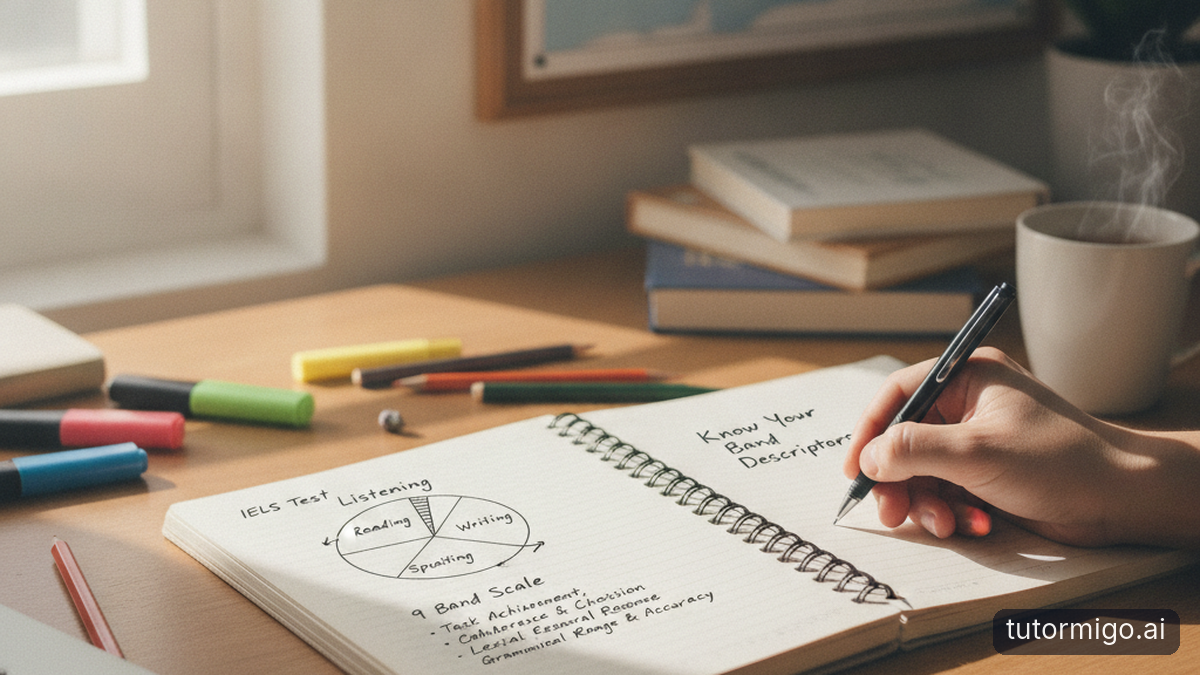 Illustration: Understanding the IELTS Test Format and Scoring Bands