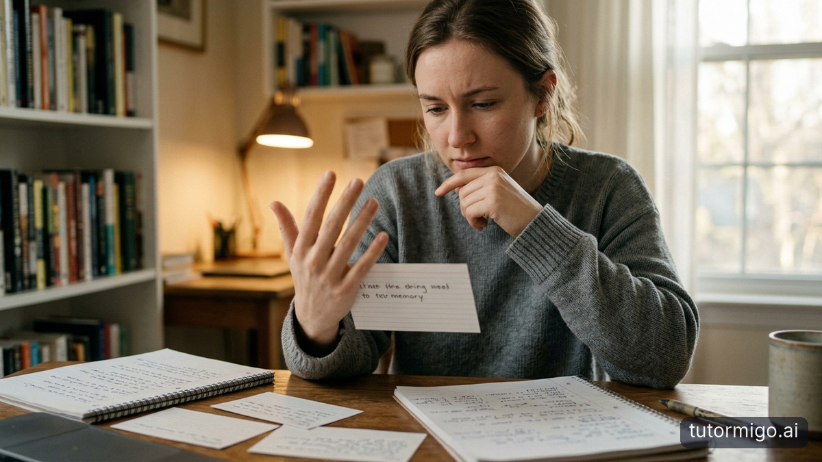 Illustration: Struggling to Remember What You Study? Start with Active Recall
