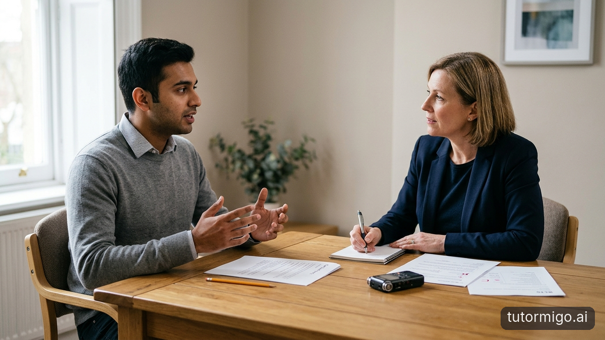 The Speaking test is a face-to-face interview divided into three distinct parts: an introduction and interview on familiar topics, a long turn where you speak f