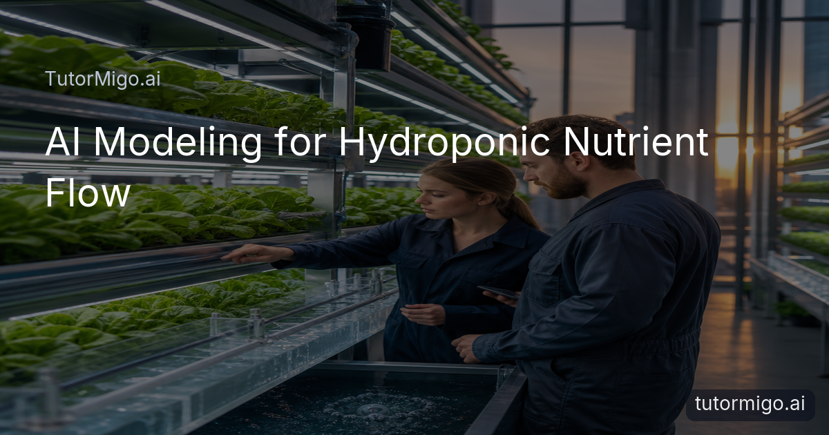 Engineers inspect nutrient channels, oxygenation equipment, and illuminated crop rows inside a vertical hydroponic farm.