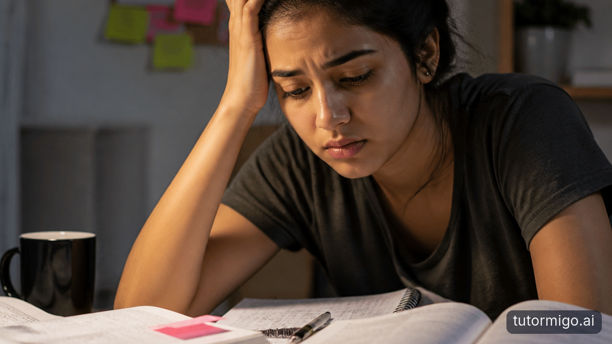 Illustration: Why revision feels harder than learning the topic