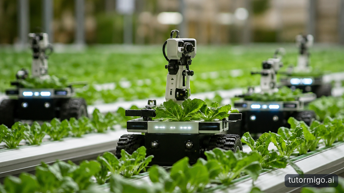 Illustration: Why agricultural robots need virtual swarms
