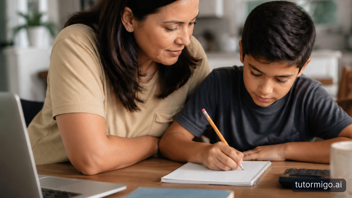 Illustration: How TutorMigo connects everyday learning support