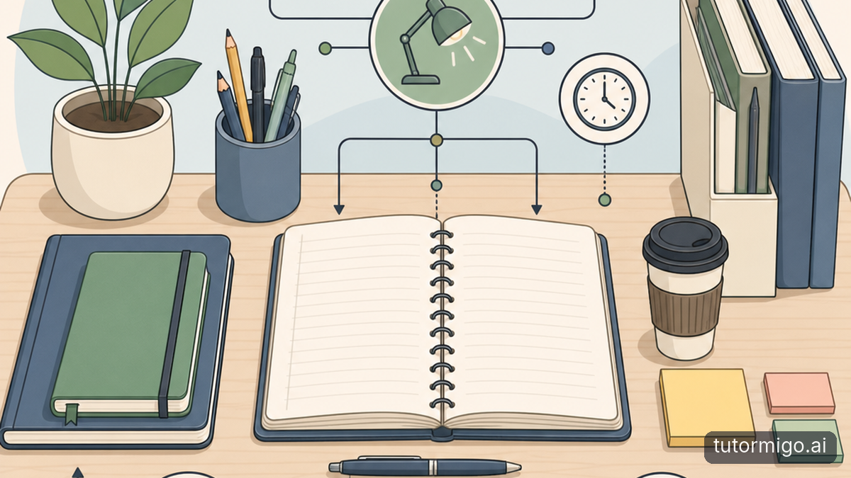 Illustration: Why Your Child’s Study Routine Keeps Falling Apart—and How to Make It Stick