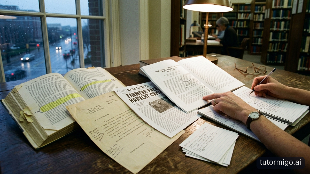 Illustration: Compare Perspectives and Verify Information with Citations