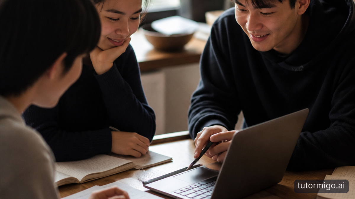 Illustration: Use Personalized AI Tutoring and Session Continuity to Keep Group Study Moving