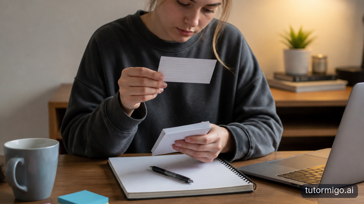 Illustration: How to Use Flashcards Effectively