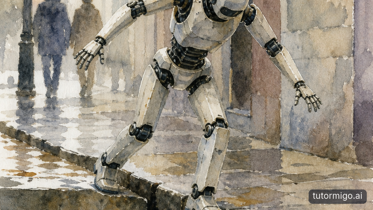 Illustration: Why Walking Is a Hard Robotics Problem