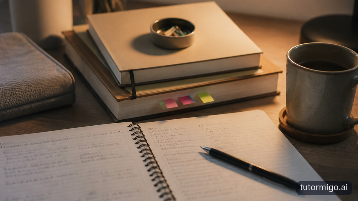 Illustration: Make each study session easier to resume