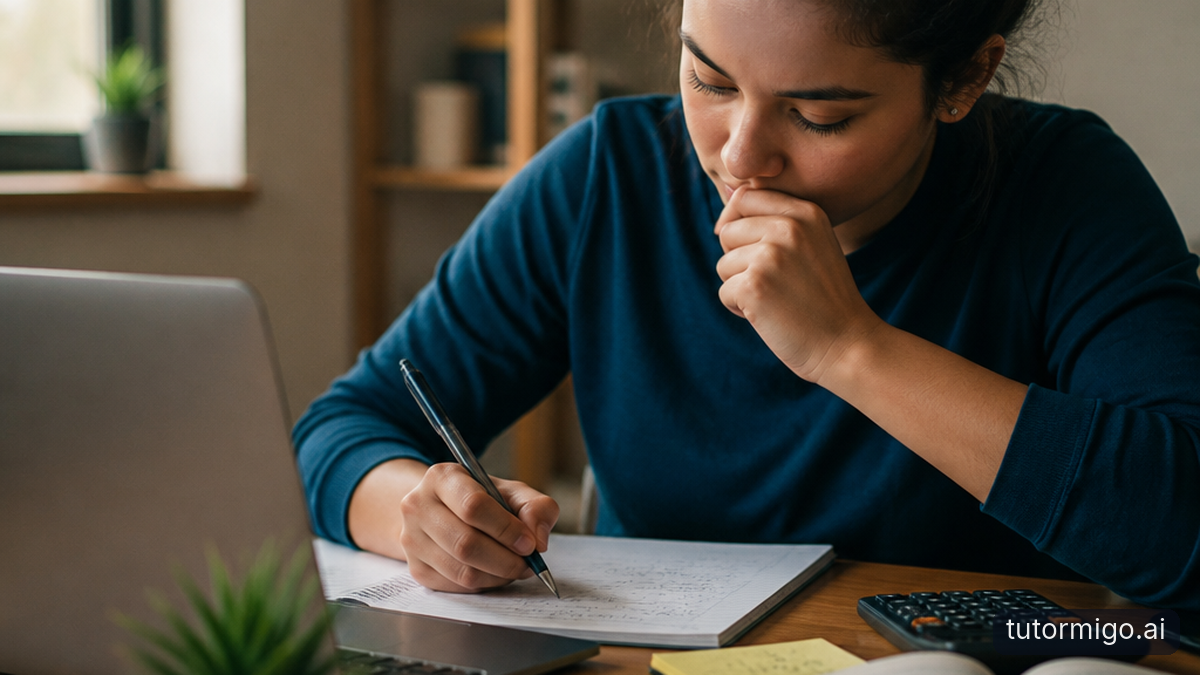 Illustration: AI Homework Help Should Guide, Not Replace Thinking