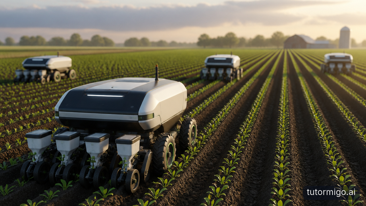 Illustration: Automated planting and better field coverage