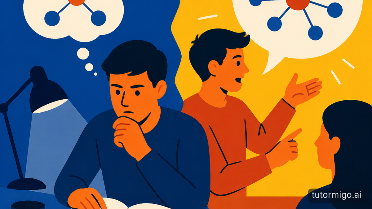 Illustration: Why teaching forces your brain to retrieve, not recognize