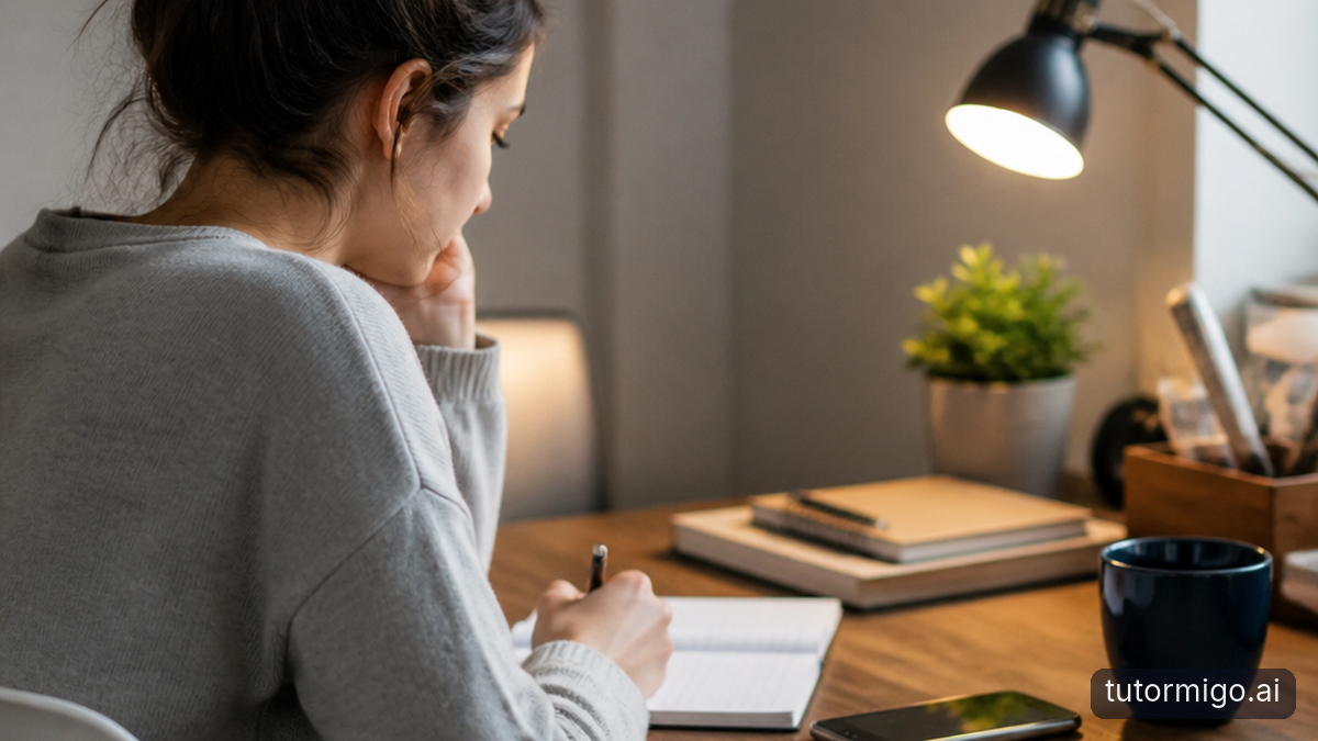 Illustration: Does Your Study Space Signal Focus—or Scrolling?