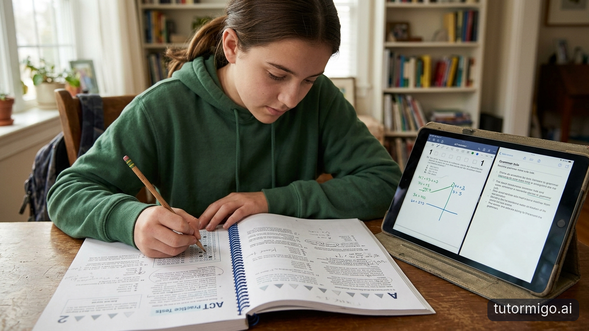 Illustration: Frustrated by Limited AI Tutoring for the ACT?