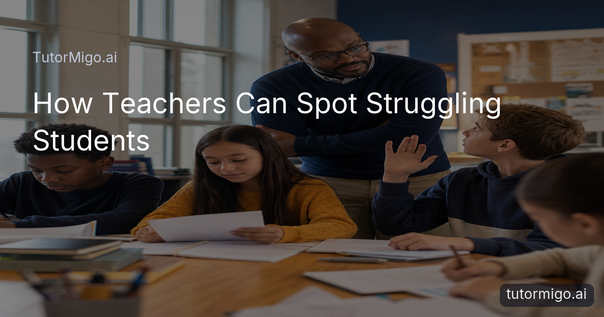 A teacher observes several students working and asking questions during a supportive classroom activity.