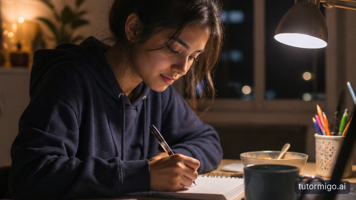 Illustration: The homework hour that kept stretching later