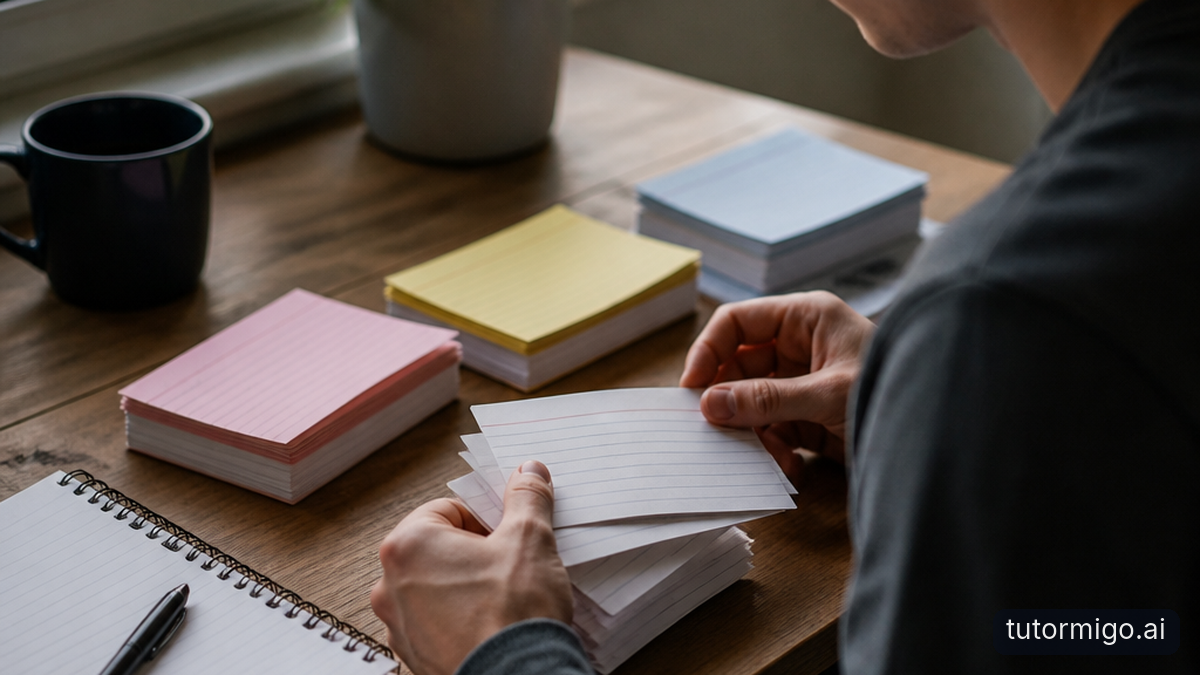 Illustration: Build Flashcards Study Decks That Turn Weak Spots Into Review Priorities