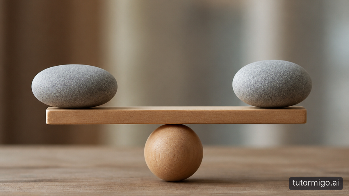 Illustration: 1. Read the symbols as a statement of equality