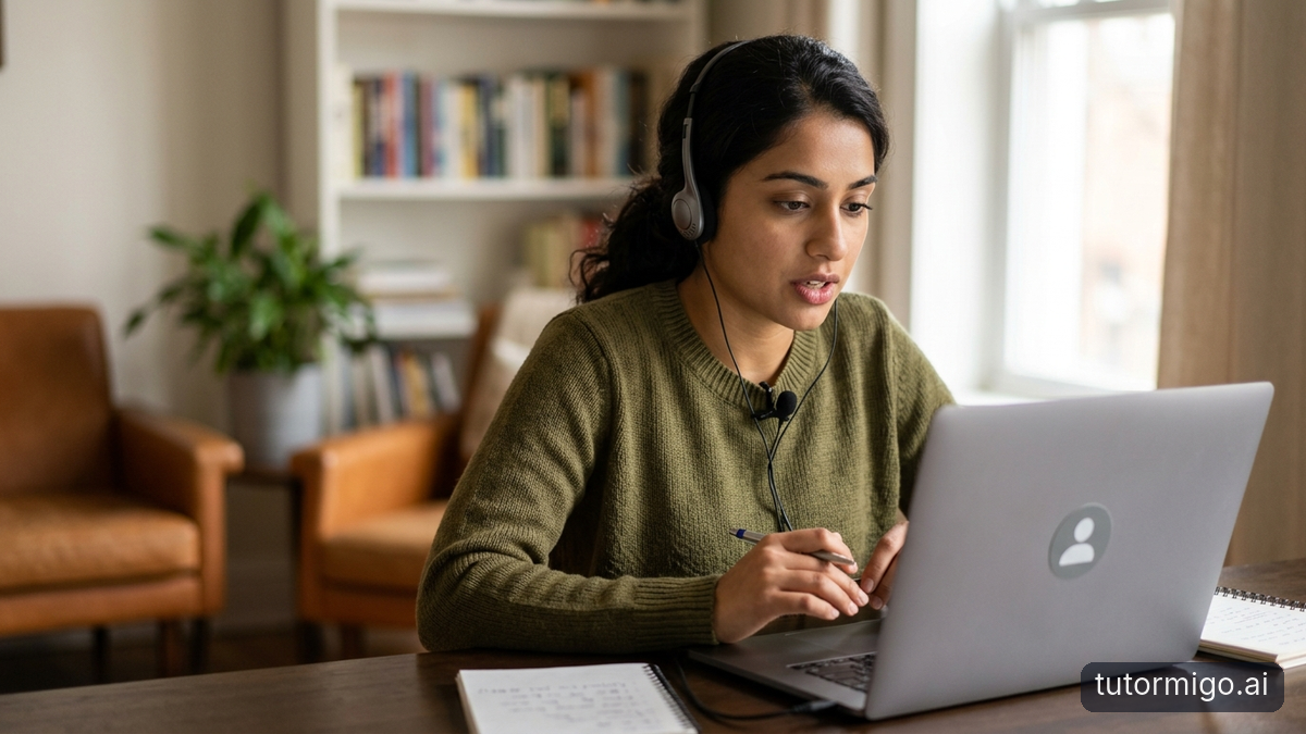 The Speaking test is a face-to-face (or computer-delivered) interview divided into three parts: a personal interview, a long turn on a given card, and a two-way