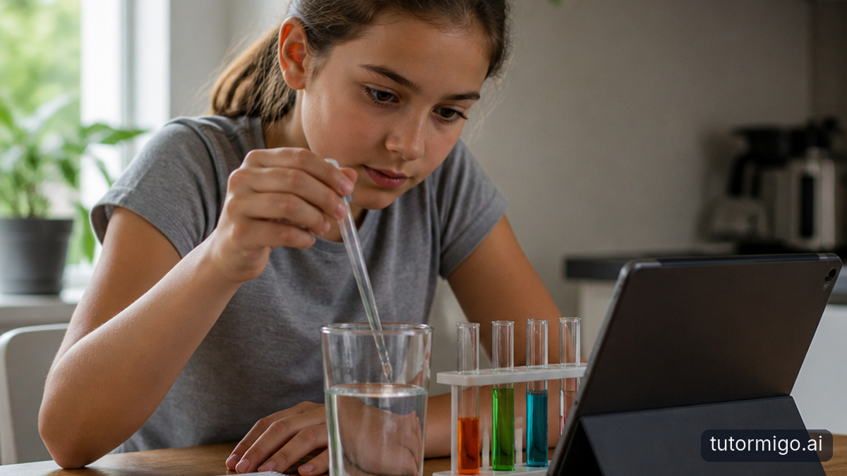 Illustration: Turn a Science Experiment or Basic App Into Daily Milestones With an [AI tutor](https://tutormigo.ai)