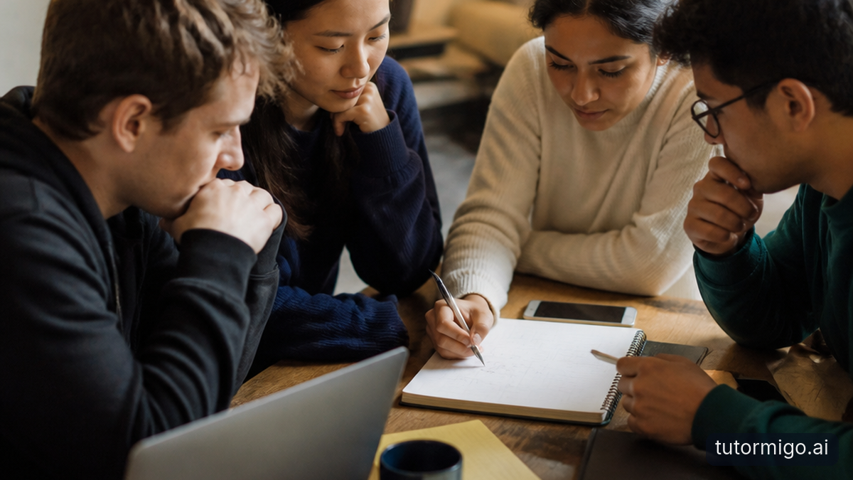 Illustration: Set up a Study Squad with a clear purpose