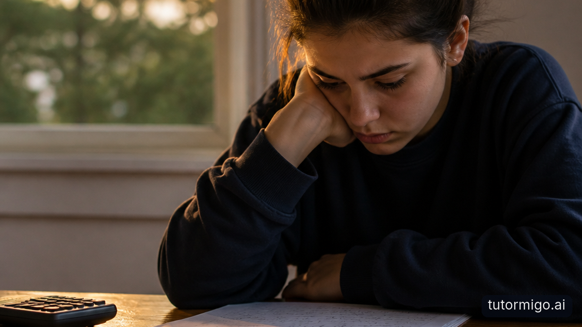 Illustration: Why Students Who Say “I’m Not a Math Person” May Be Facing Anxiety, Not Inability