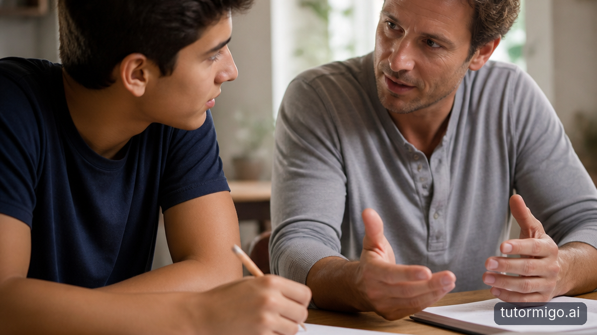 Illustration: How a personal tutor keeps the conversation useful