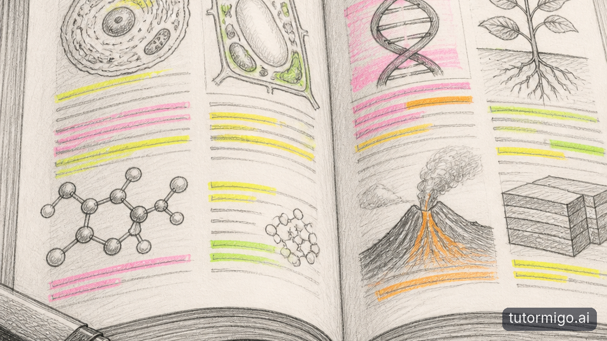 Illustration: Why Staring at a Science Textbook Does Not Work