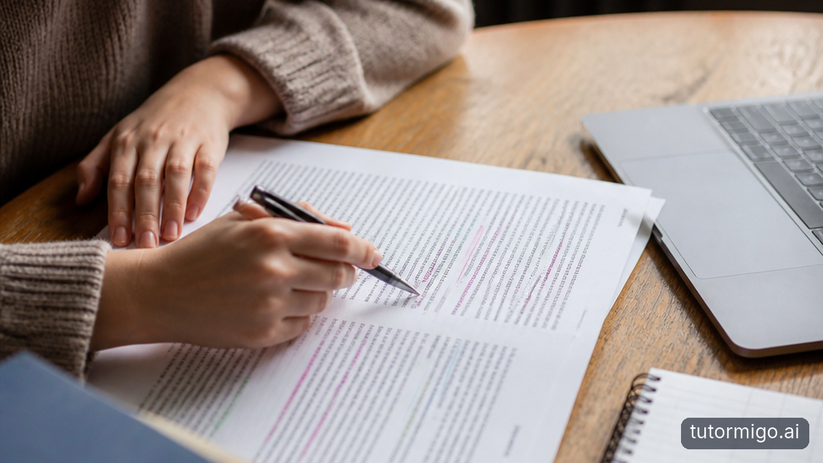 Illustration: What to Check While Drafting: Thesis, Structure, and Sentence Choices