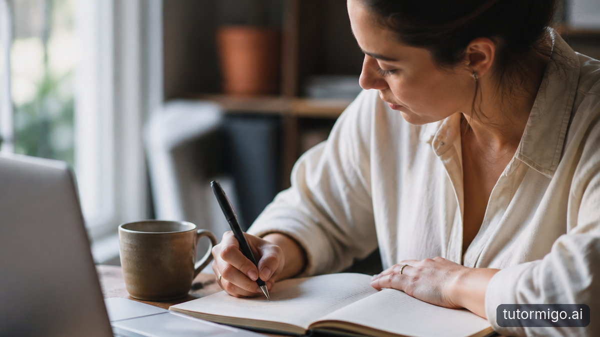 Illustration: Start with a learner-specific resource brief