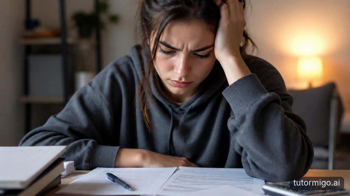 Illustration: ACT Prep Frustration: Why It Made Sense in Class but Vanished at Home