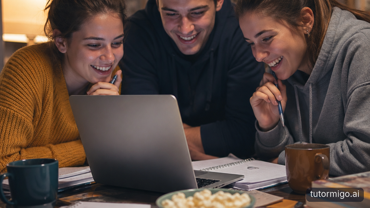 Illustration: How TutorMigo Keeps You and Your Friends Engaged When Studying Gets Difficult