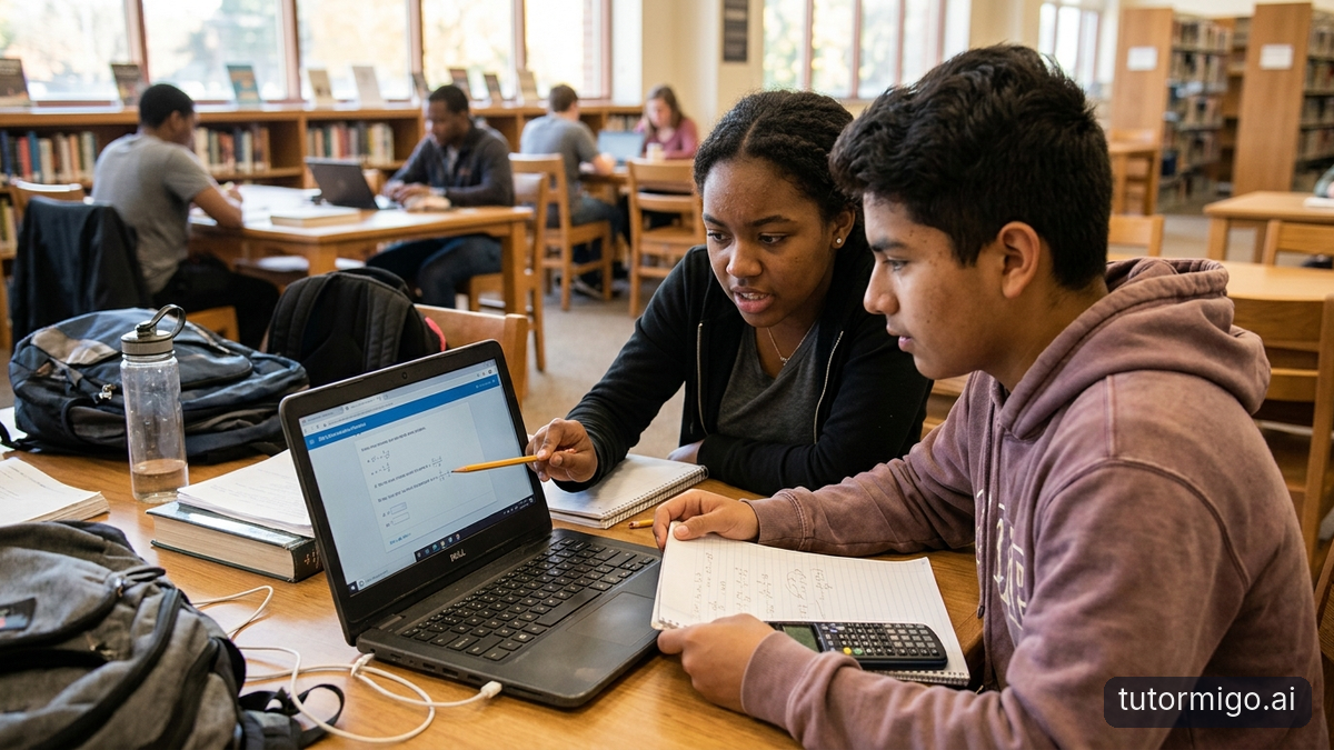 Illustration: Two Students, One Zip Code Apart: The Invisible Wall of $80-an-Hour Help