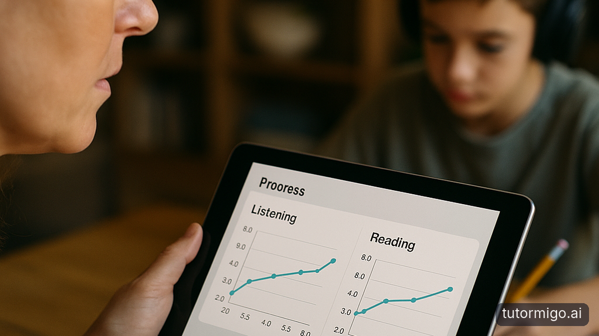 Illustration: Monitoring Progress in Listening and Reading Skills